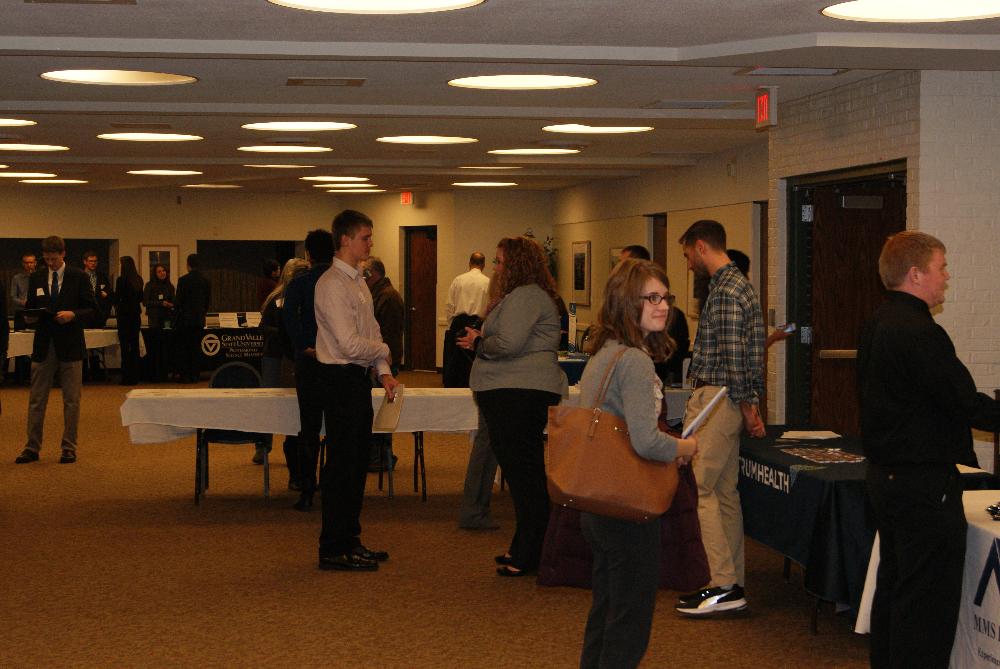 Statistics Career Day Booths